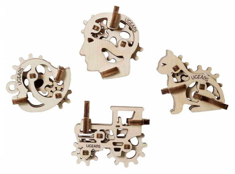 Ugears U-Fidget Tribiks Träbyggsats