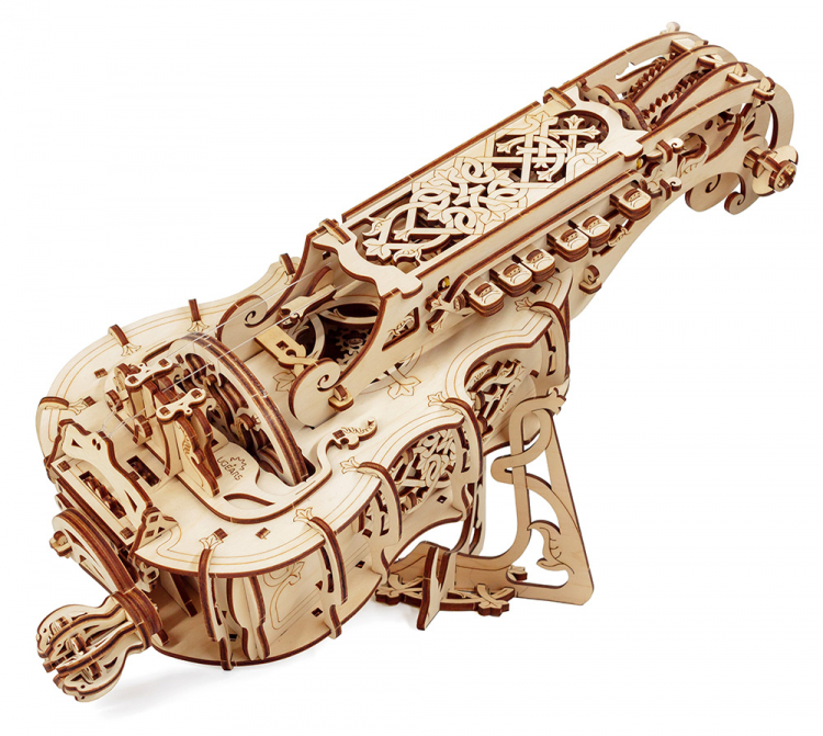 Ugears Hurdy-Gurdy Träbyggsats