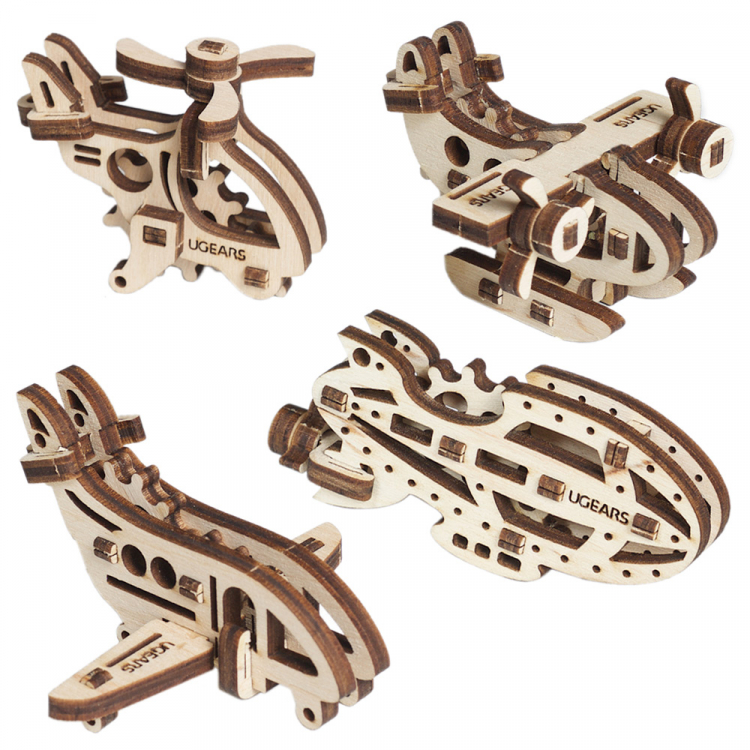 Ugears U-Fidget Flygplan