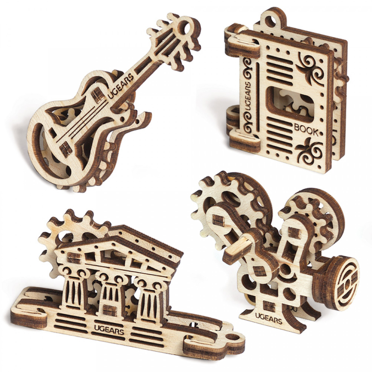 Ugears U-Fidget Creation Träbyggsats