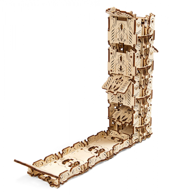 Ugears Modular Dice Tower Träbyggsats