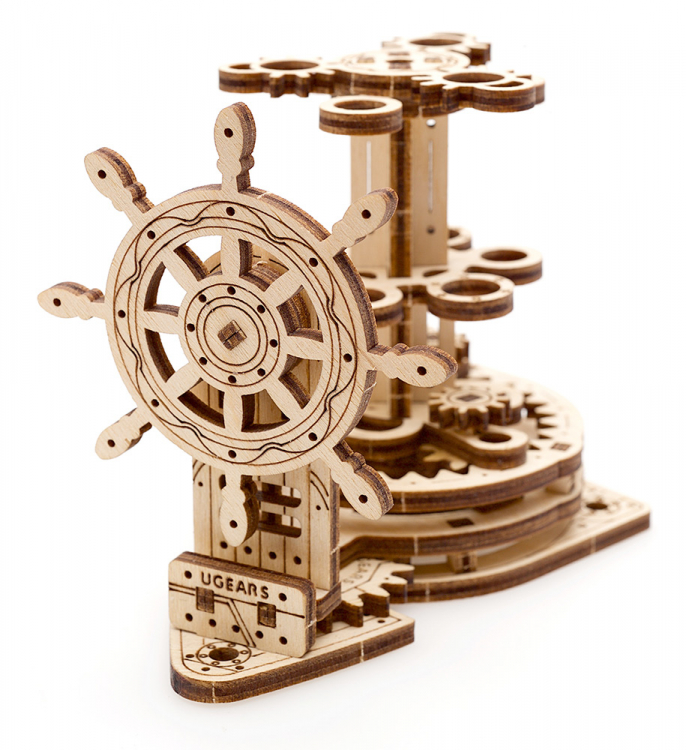 Ugears Wheel-Organizer Träbyggsats