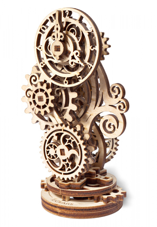 Ugears Steampunk Clock Träbyggsats