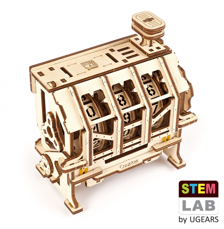 Ugears Counter STEM LAB Träbyggsats