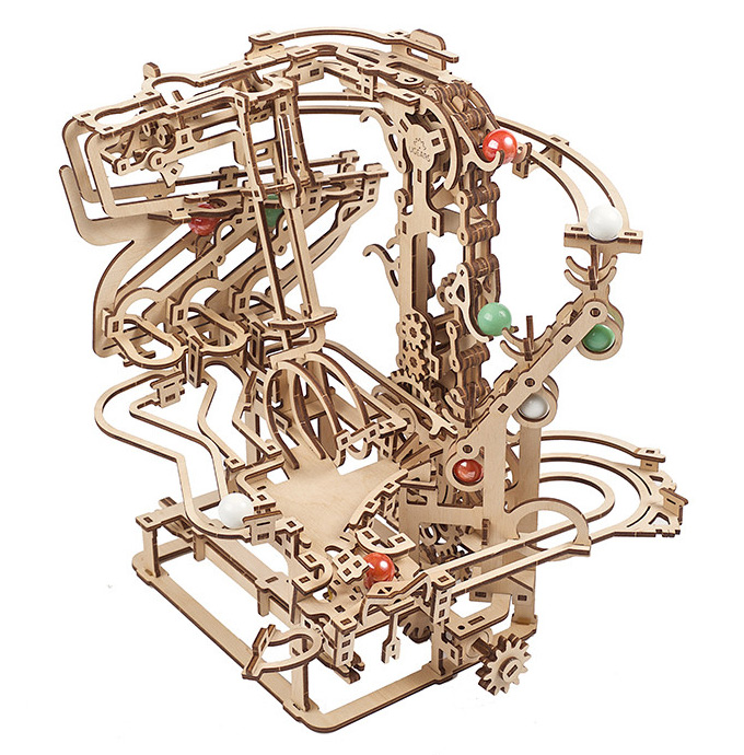 Ugears Marble Run Chain Hoist (Marble - 1)