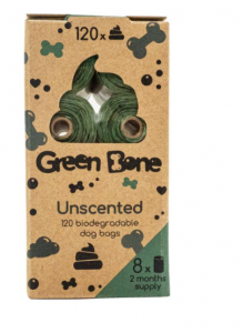 Green Bone Unscented Biobajspåsar 8 rullar