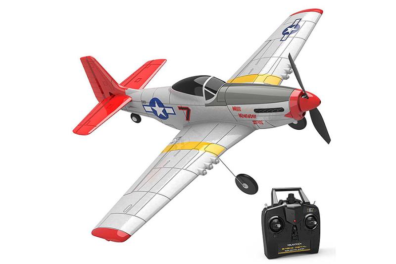 VOLANTEX P-51D MUSTANG 4CH 400MM BORSTAD M/GYRO EPP RTF