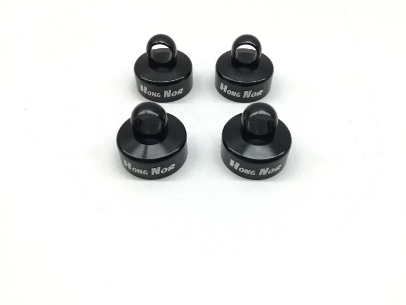 Shock Cap 16mm Alu Black X3GTS-E