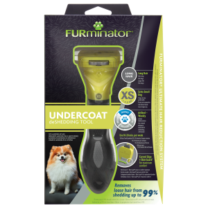 FURminator Undercoat deShedding Tool XSmall Toydog Long Hair