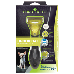 FURminator Undercoat deShedding Tool XSmall Toydog Short Hair