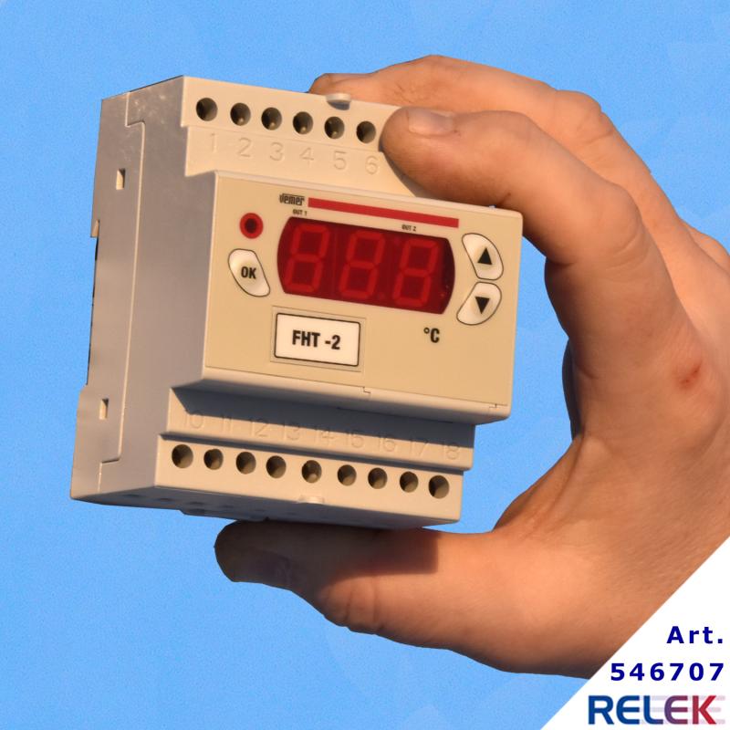 Digital Värmeregulator Vemer VM670700 FHT-2DA
