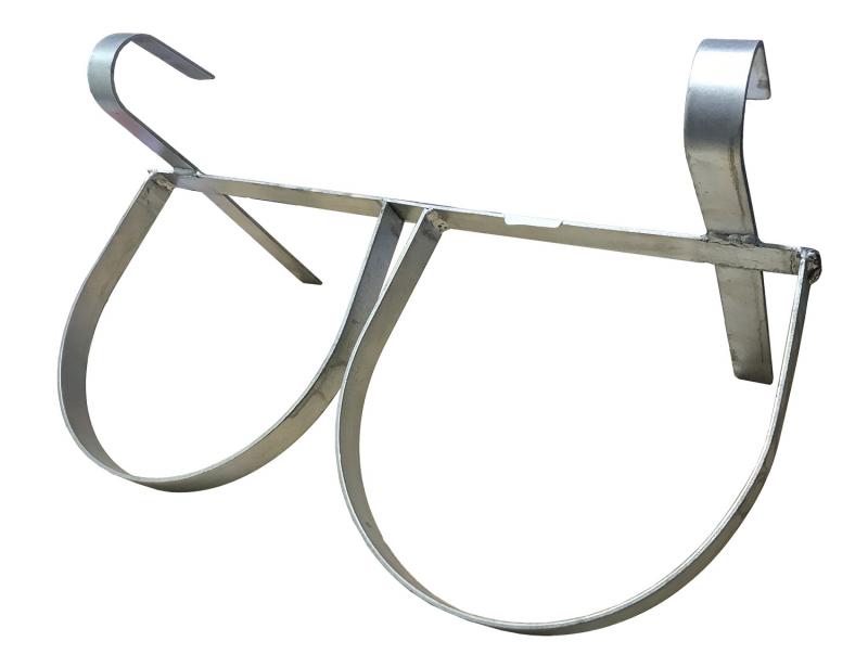 Hållare till hink/kalvhink - Dubbel