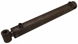 Dubbelverkande hydraulcylinder med hylsa