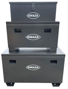 Verktygslådor i stål - Set med 3 st