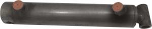 Dubbelverkande hydraulcylinder med hylsa