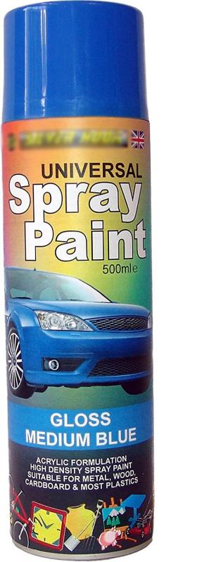 Sprayfärg Universal Medium Blå 500ml