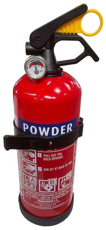 Brandsläckare pulver ABC 1 kg