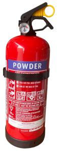 Brandsläckare pulver ABC 2 kg