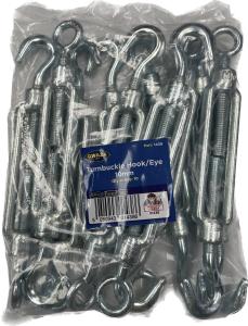 Vantskruv Ögla/Krok 10mm - 10-pack