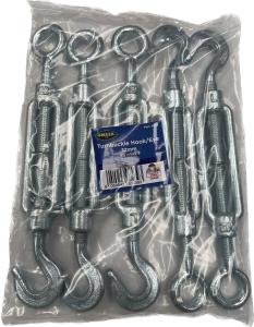 Vantskruv Ögla/Krok 12mm - 5-pack