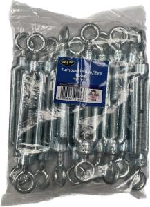 Vantskruv Ögla/Ögla 10mm - 10-pack