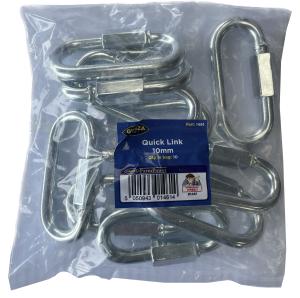 Snabblänk 10mm - 10-pack