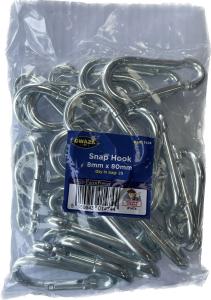 Karbinhakar 8 x 80 - 25-pack