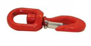 Spärrkrok med svirvel 2 ton