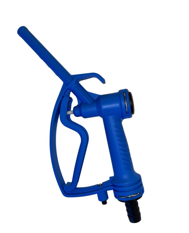Manuell handtag för AdBlue, blått 3/4"