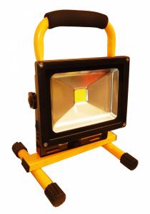 LED Bygg-/Arbetslampa -Cob-LED. Portabel