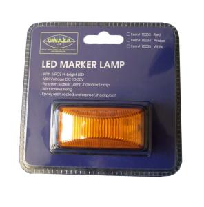 Markörlampa LED - Orange