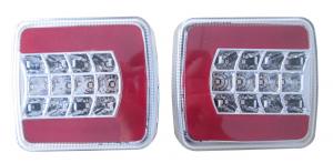 Bakre Vagnsbelysning Glo Trac LED