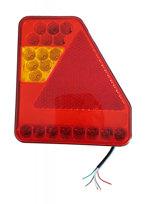 Bakre Vagnsbelysning LED 12V/24V Höger