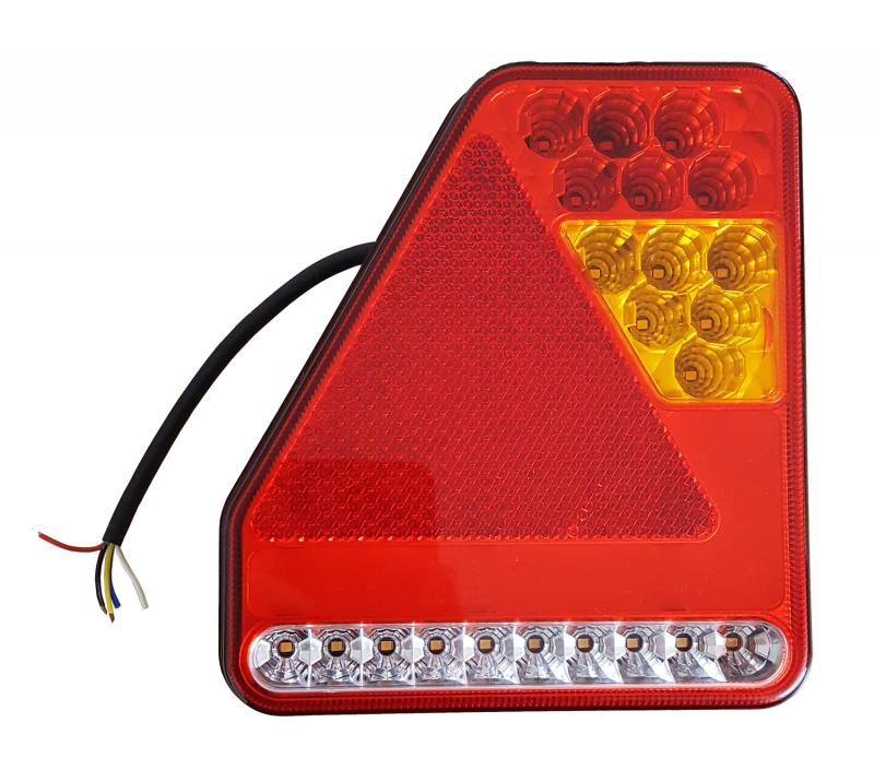 Bakre Vagnsbelysning LED 12V/24V Vänster