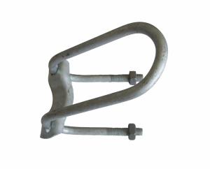 Rörbygel för kryssmontering 1 1/4" x 1 1/2"