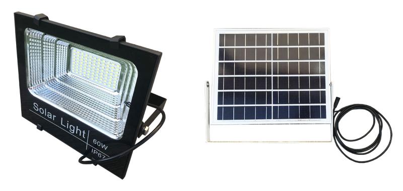 Belysning LED solcell 60W Solar 6000 Lumen