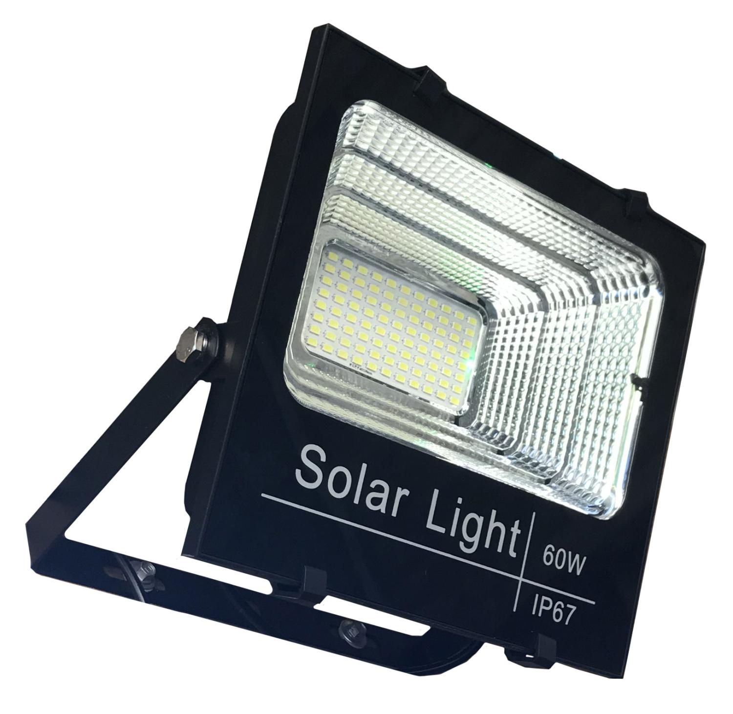 Solar Led 60w Belysning LED solcell 60W Solar 6000 Lumen