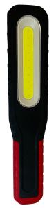 CoB Arbetslampa/Ficklampa 10W Dubbla krokar & Magnet 800 Lumen