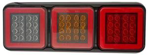 Bakre Vagnsbelysning LED 10-30V 4 funktioner - Vänster