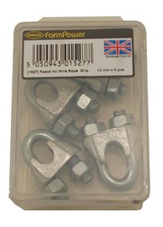 Vajerlås / Bygellås 10mm FZB - 4-pack