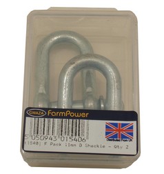 Schackel 11 x 42 mm - 2-pack