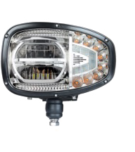 LED Strålkastare 10-30V - Vänster till JCB