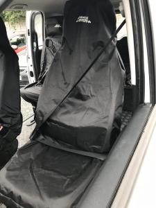 Sätesskydd Fram till Van etc. Singel - Svart HD C10