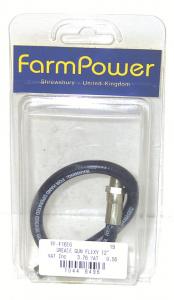 Slang till fettspruta 250mm med 4-käft koppling