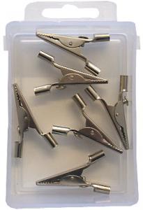 Krokodilklämmor 5 amp 6-pack