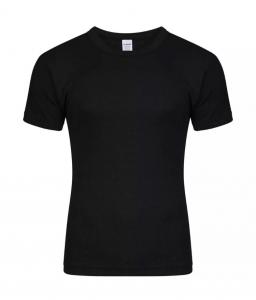 T-shirt Kortärmad - 6-pack - Termisk svart Medium