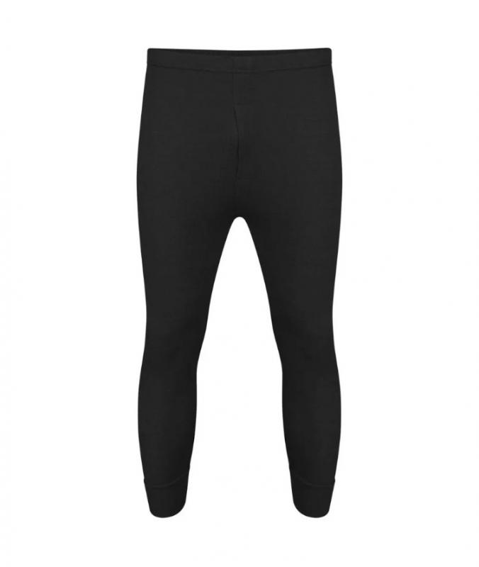 Långkalsong / Underställbyxa - 6-pack - Termisk svart X-Large