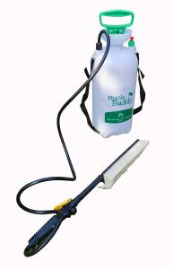 Spruta med borste 7 liter