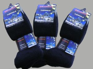 Termiska sockor Stl 39-45 - 12-pack