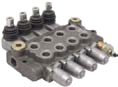 Ventil Monoblock 4 sektioner 45L Dubbelverkande